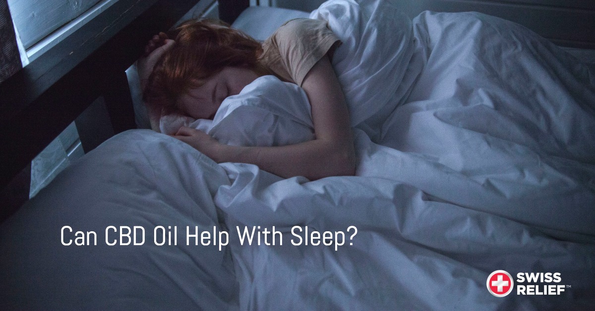 can cbd oil help with sleep, hemp oil, insomnia, swiss relief, sleep